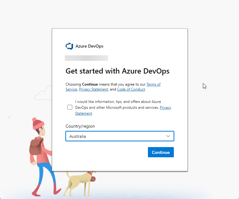 Azure DevOps - Set Region